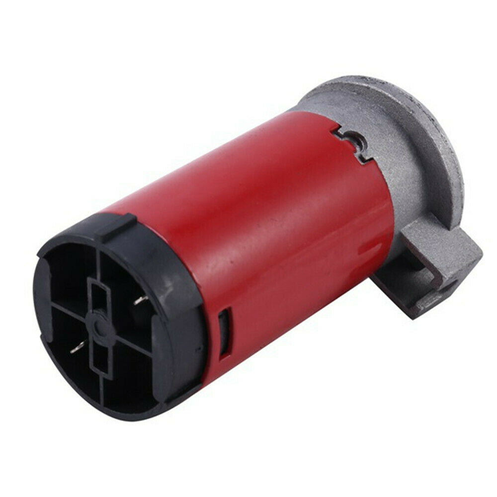 115 dB 12V Dual Trumpet Quality Red/Black Super Loud Sound Truck Car Air Horn
