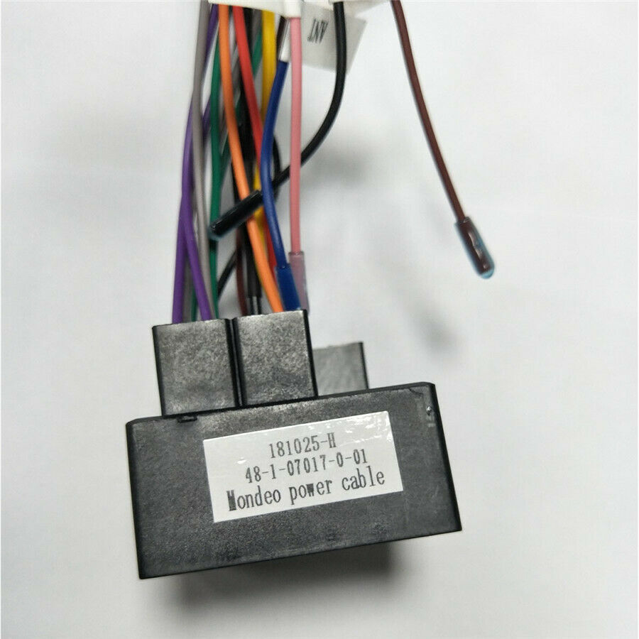 Car Stereo 20 PIN Wiring Harness Connector Adapter 1din/2din Power Cable Harness