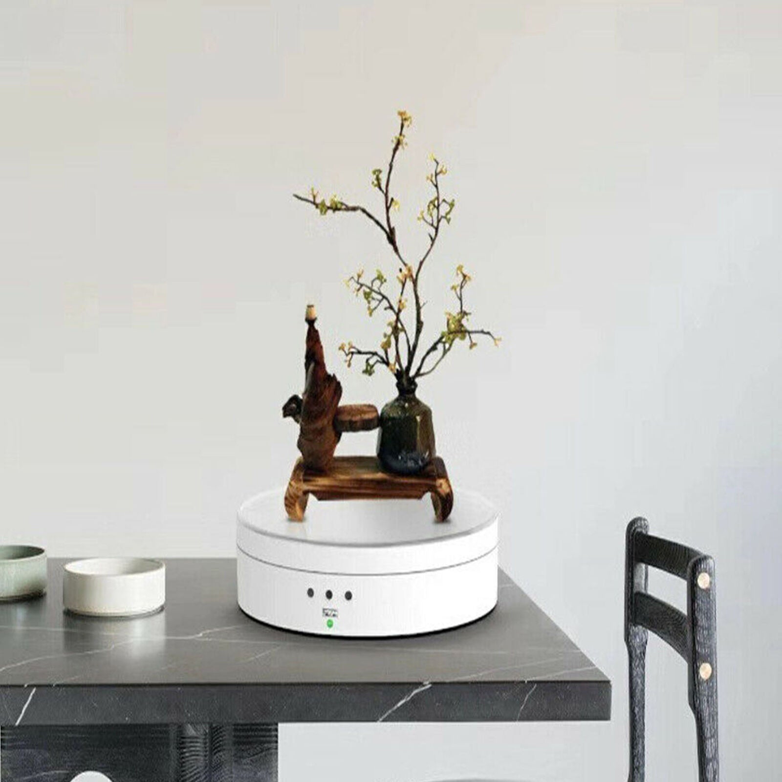 360 Degree Electric Rotating Turntable Display Stand For Photography Video US