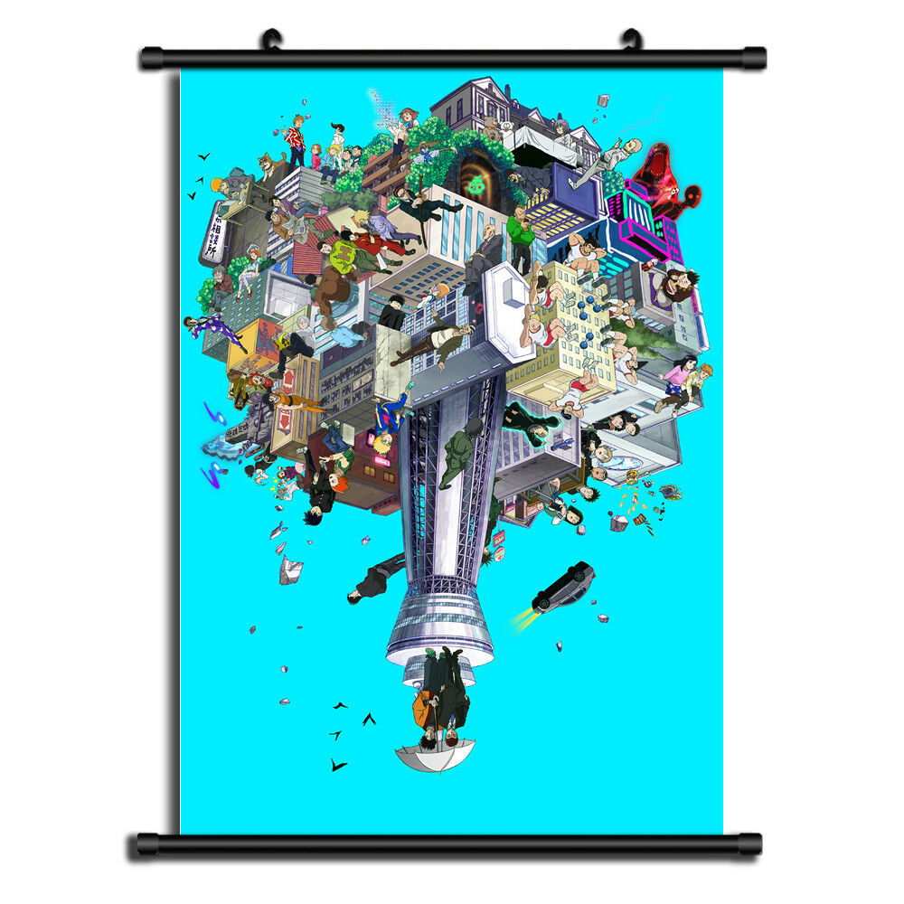 Mob Psycho 100 Anime Wall Art Home Decoration Scroll Poster