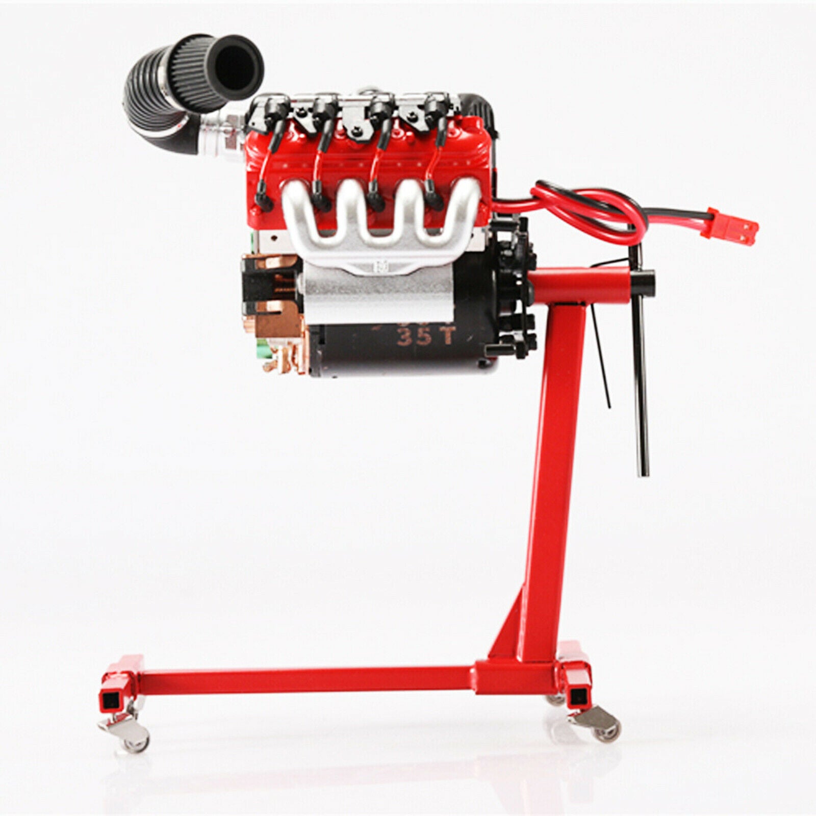 Universal Simulated Stainless Steel V8 Engine Flip Repair Bracket Tool