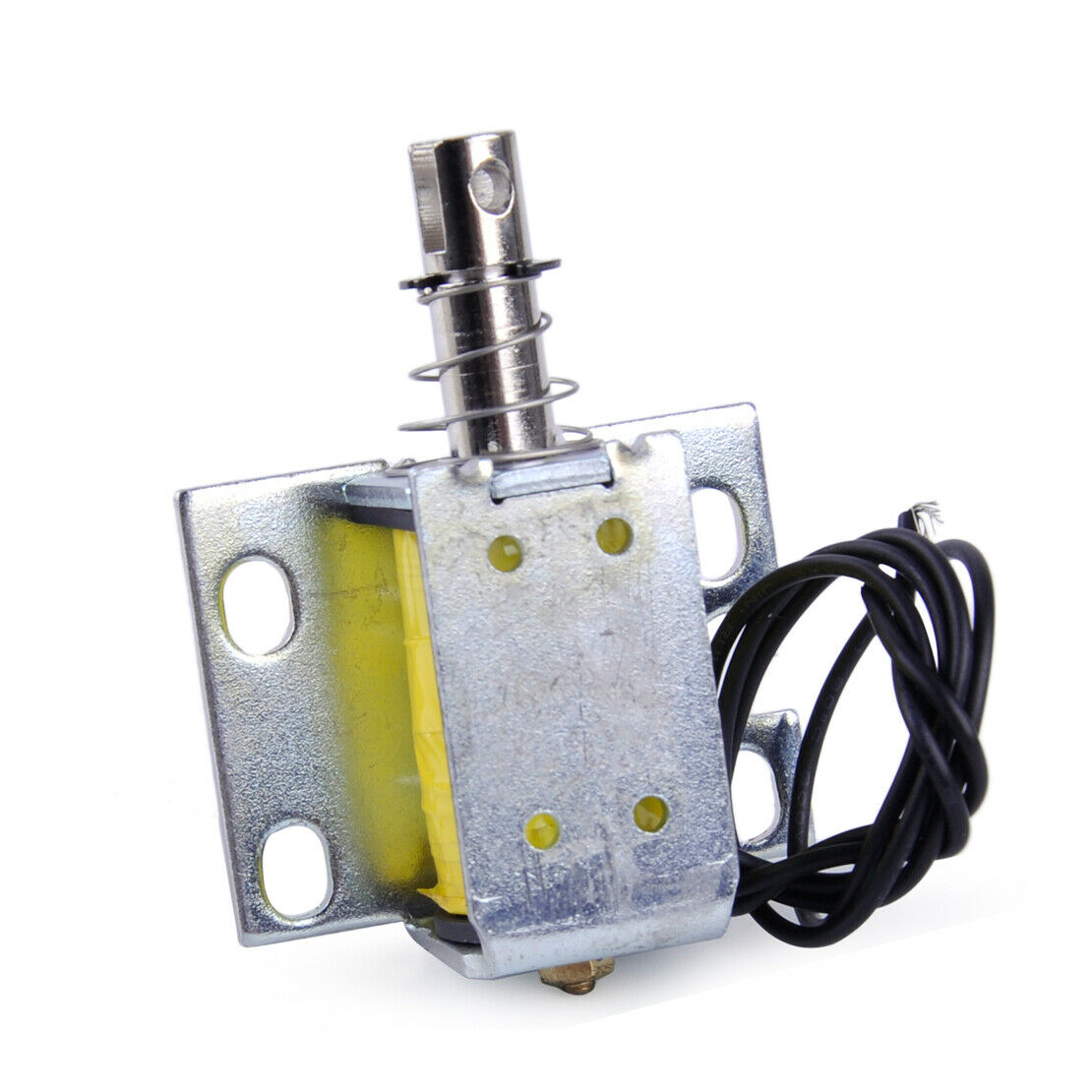 DC 12V Open Frame Solenoid Electromagnet 0.8N Holding Push Type ZYE1-0837ZP An