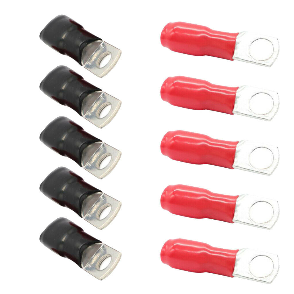 20x 35mm2/25mm2 Copper Tube Terminals Battery Welding Cable Lug Ring Crimps