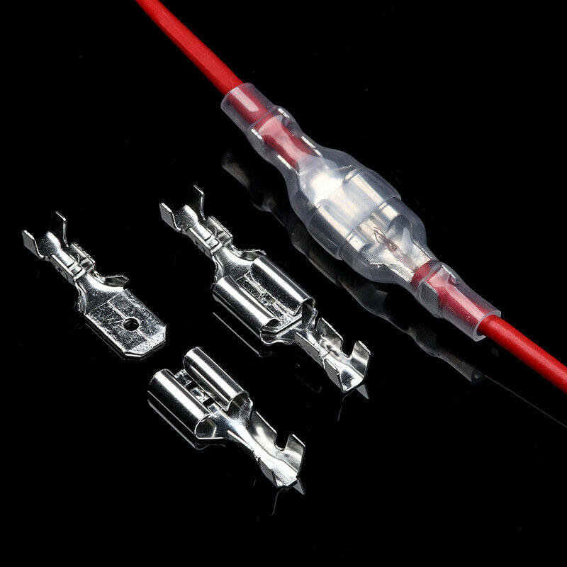 360PCS Motorcycle Scooter Bullet Male & Female Cable Wire Connector Terminal Box