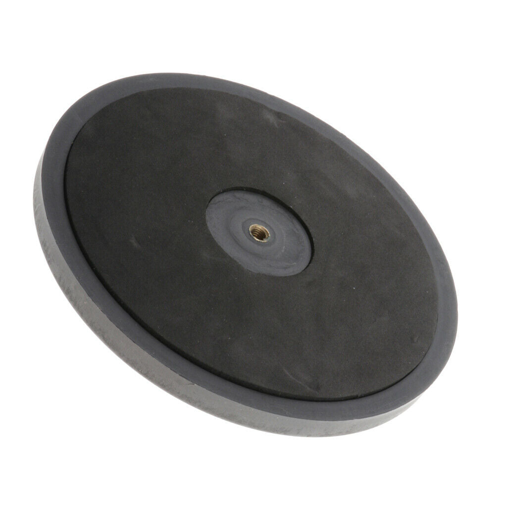 Black Silicone Drum   Practice Pad Musical Instruments Accessory
