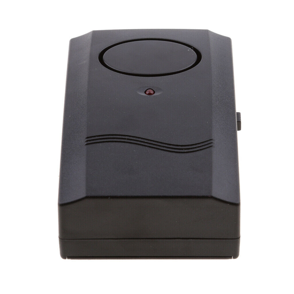 Wireless Dual Remote Control Bike Bicycle Alarm Shock Vibration Sensor Cycling