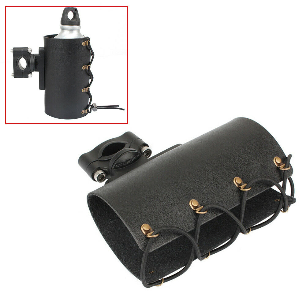 Motorcycle Cycling 22-28mm Handlebars Drink Bottle Holder Adjustable Universal