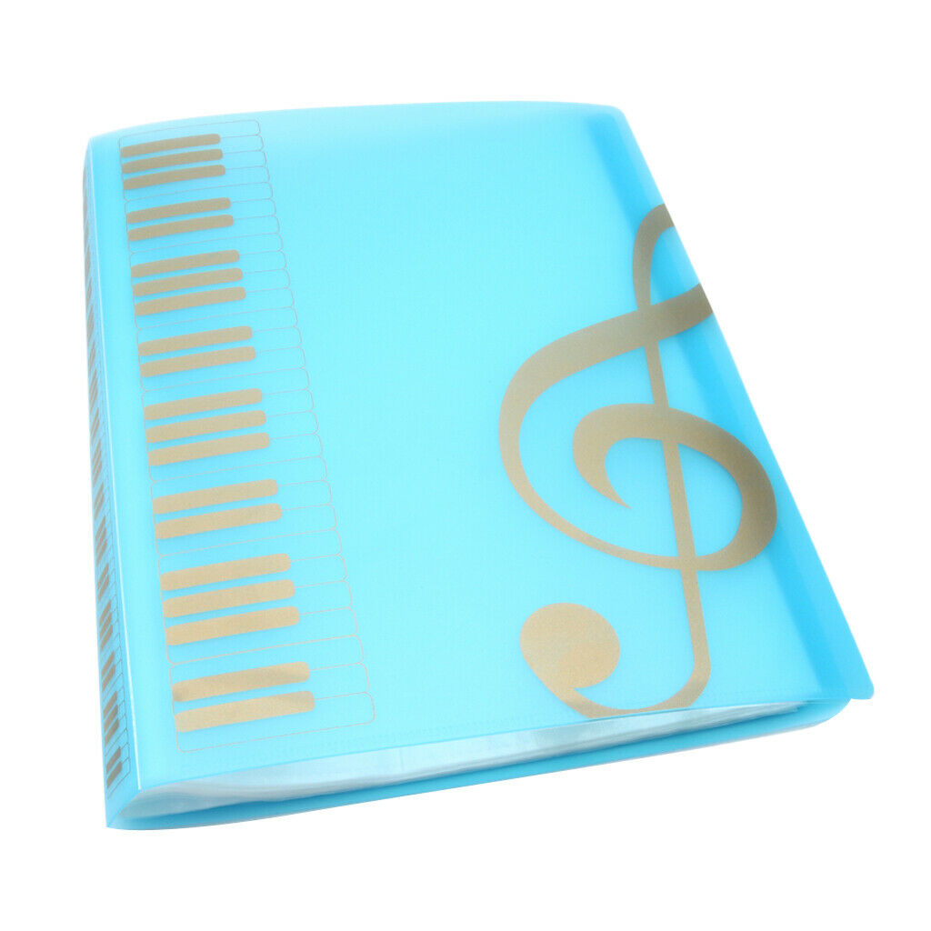 Document Storage Holder  Sheet Folder Paper  PVC Plastic Safer Blue