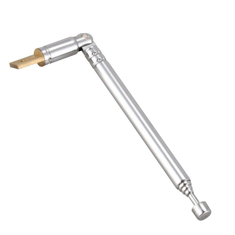 Replacement 25.4cm 10" 5 Sections Teles Antenna Aerial for Radio TV V6Q4