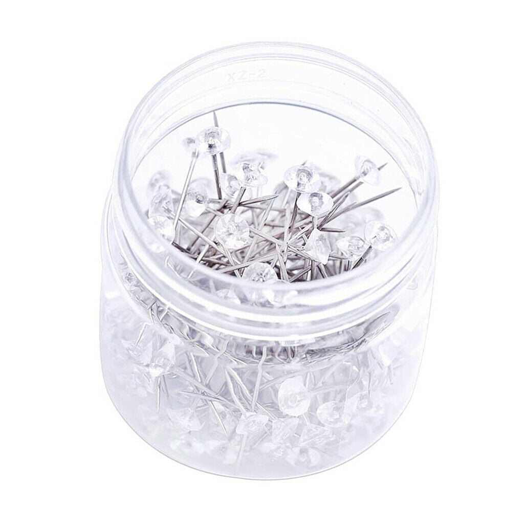 150 pieces rhinestone diamond quilting needle sewing pins sewing needles
