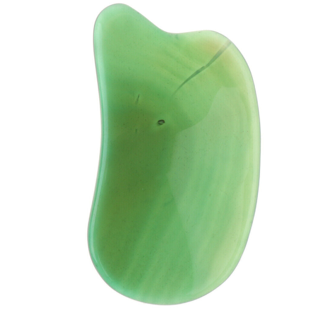 Natural Agate Jade GuaSha Board Scraping Massage Tool for SPA Acupuncture 04