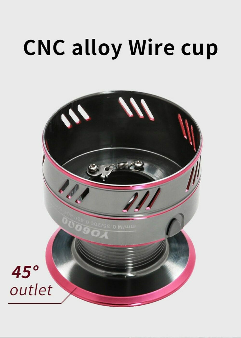13 Axis Full Metal Wire Cup Fishing Reel Spinning Wheel Fishing Gear YO-7000
