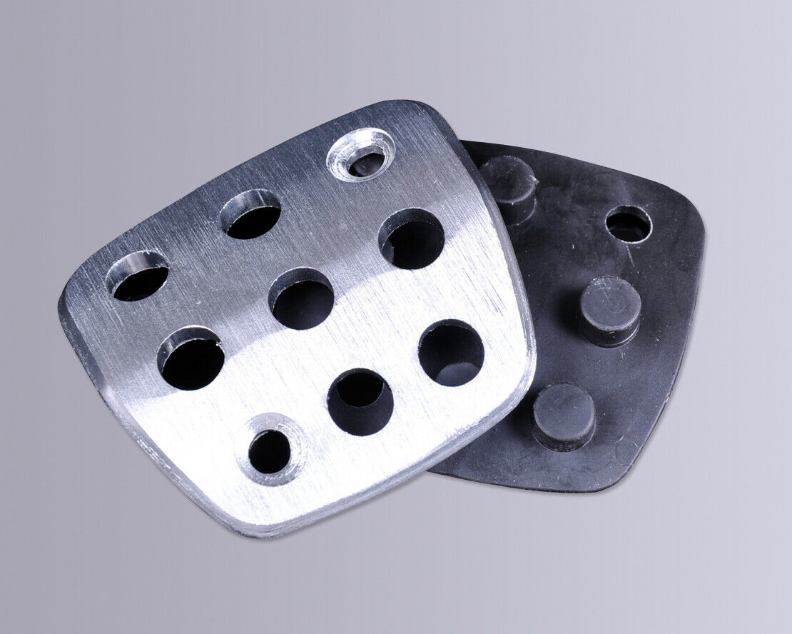 Sport Fuel Brake Racing MT Pedals Footrest Plates Pads 4 Peugeot 206 206CC An