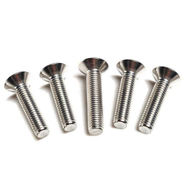 100pcs M3x15 Flat Head Socket   Screw Stainless Steel Allen Hex Drive Bolt