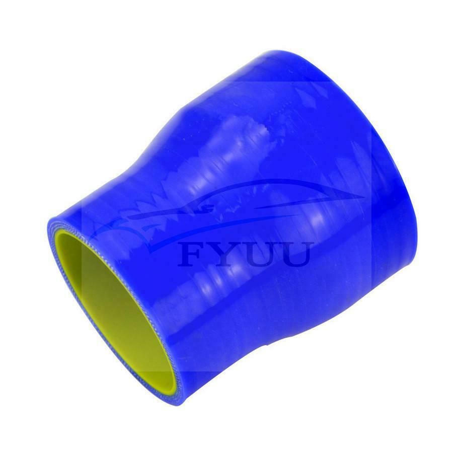 Blue Silicone Reducer Hose 3Ply 2"-2.5" 51-64mm Supercharger Intake Intercooler