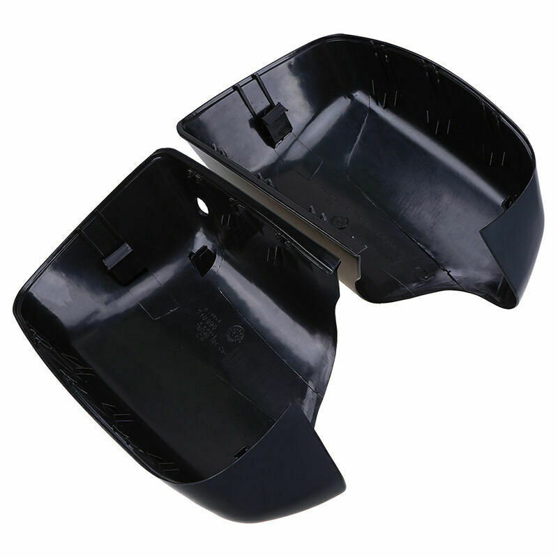 Pair Door Side Rear View Mirror Cover Cap Trim Driver+Passenger Fit BMW 00-06 X5