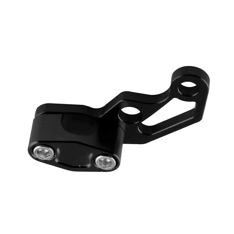 Motorcycle Bike Modification Accessories Black Oil Pipeline Clamp Aluminum Alloy