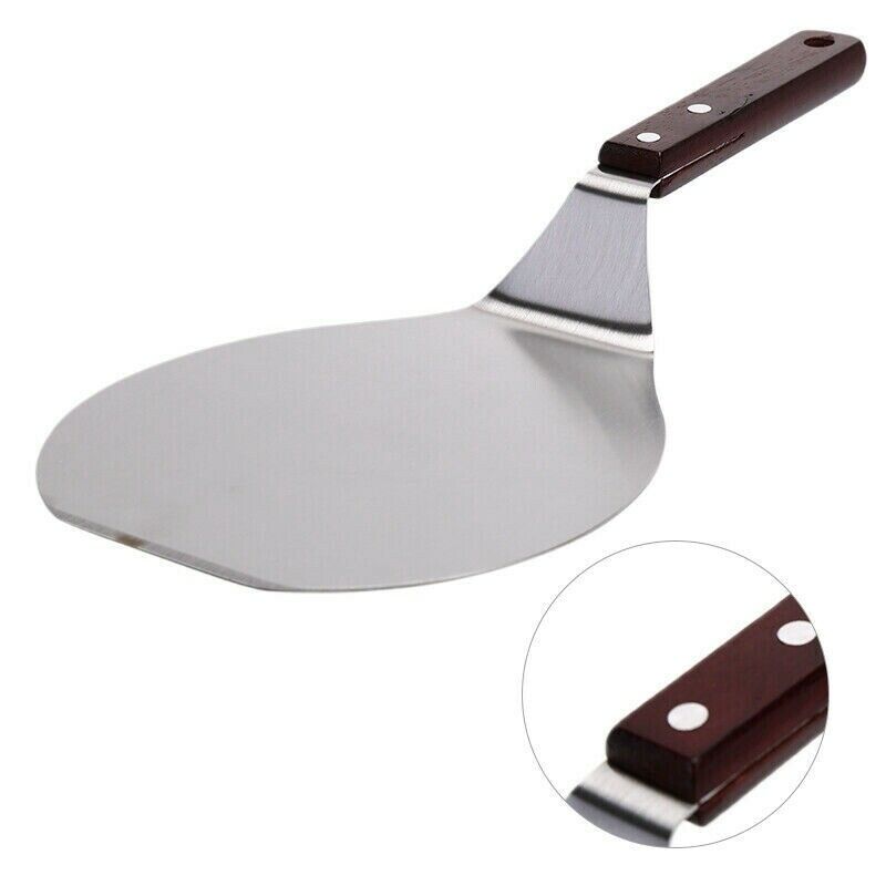 Spatula Cake Stainless Steel Pizza Peel Lifter Paddle Baking Tra Shovel