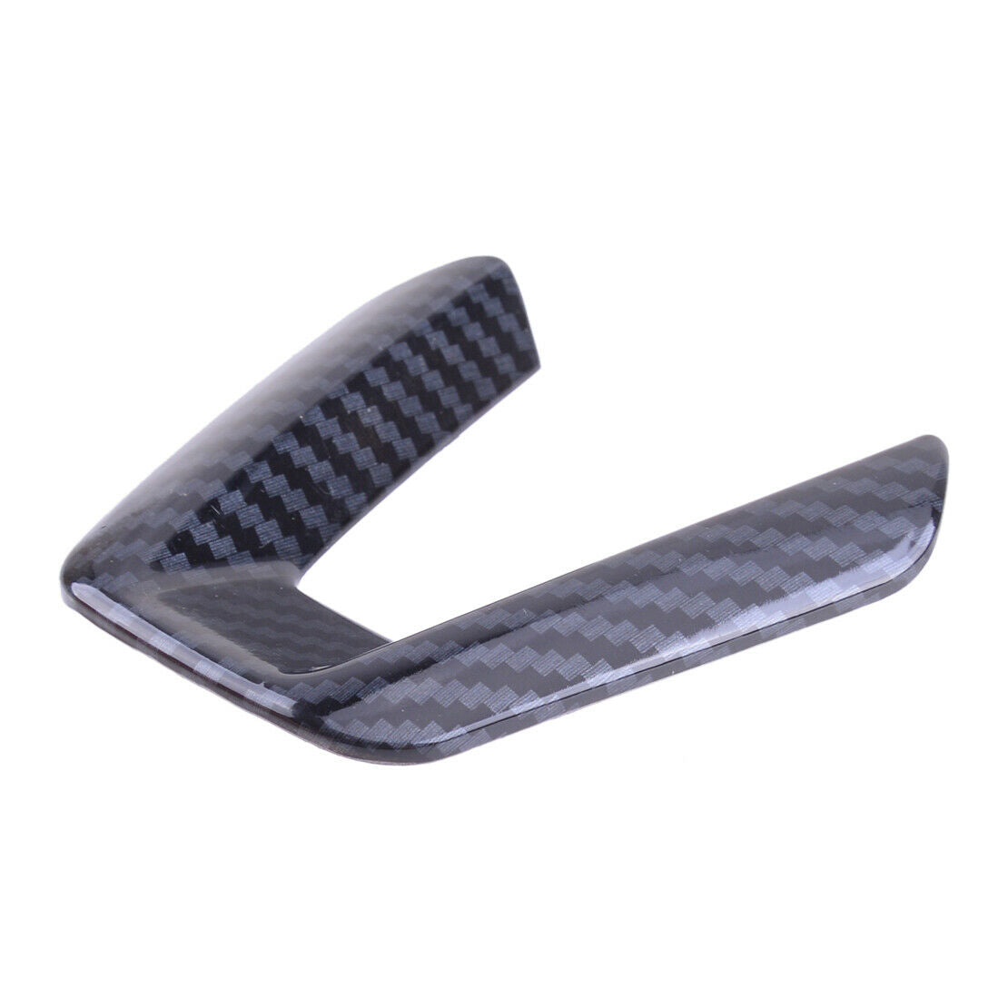 Carbon Fiber Texture Steering Wheel Center Lower Trim Fit For Mazda 3 6 CX-5 CX9
