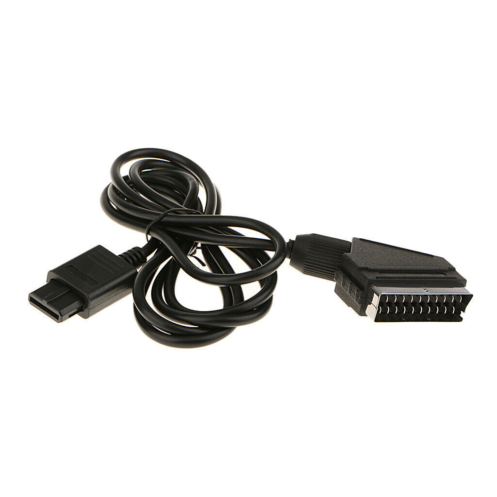 RGB Scart Cable for SNES GameCube NTSC Nintendo 64 Super Nintendo Consoles
