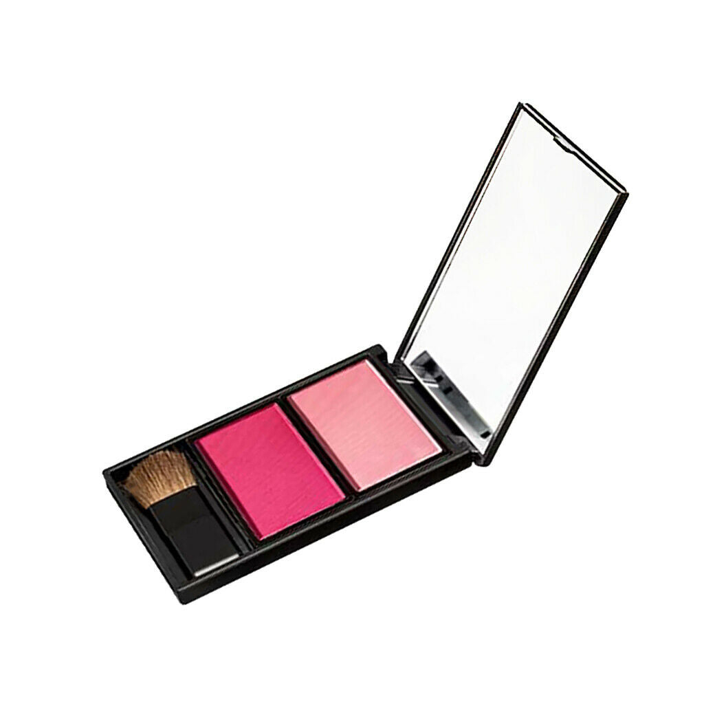 2 Colors Natural Blusher Powder Palette Face Contour Blush Cheek Makeup  B#