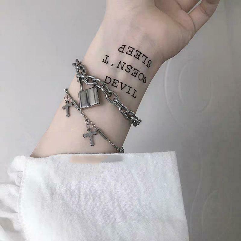 Punk Stainelss Steel Lock Pendant Bracelet Wristband Chunky Link Chain Bangles