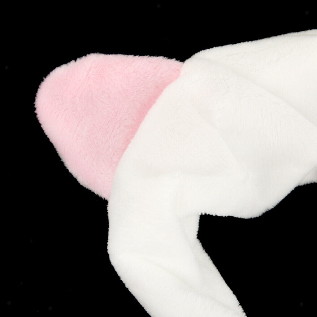 2x Cat Ear Hairband Elastic Hair Wrap Face Wash Shower Makeup Snood Headband