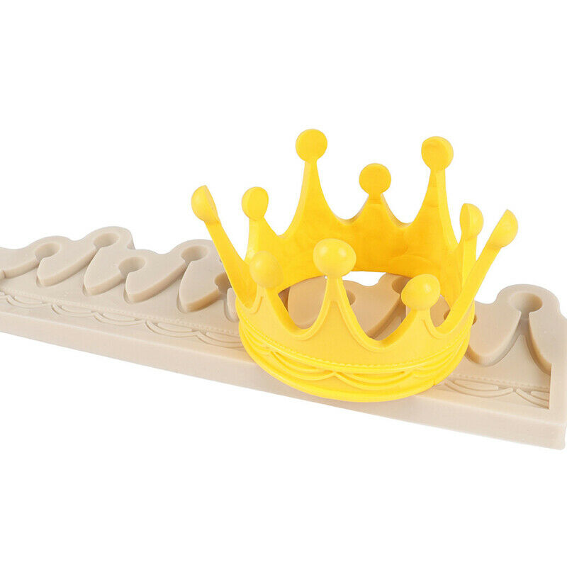Crown silicone mold fondant mold cake decorating tool chocolate gumpaste .l8