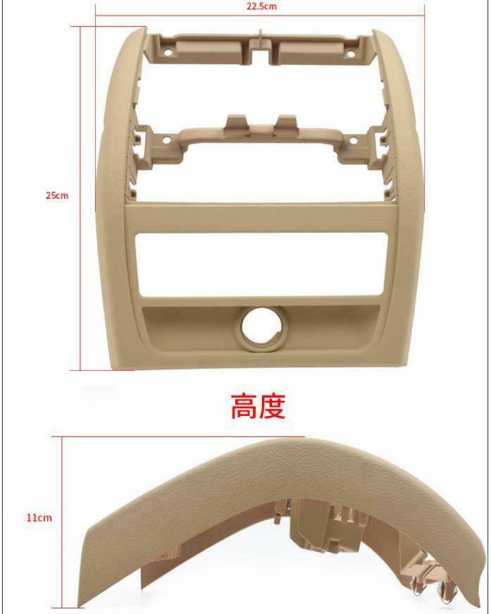 Car Rear Air Conditioning Outlet Panel Frame Cover Trim for BMW 5Series F10 F18