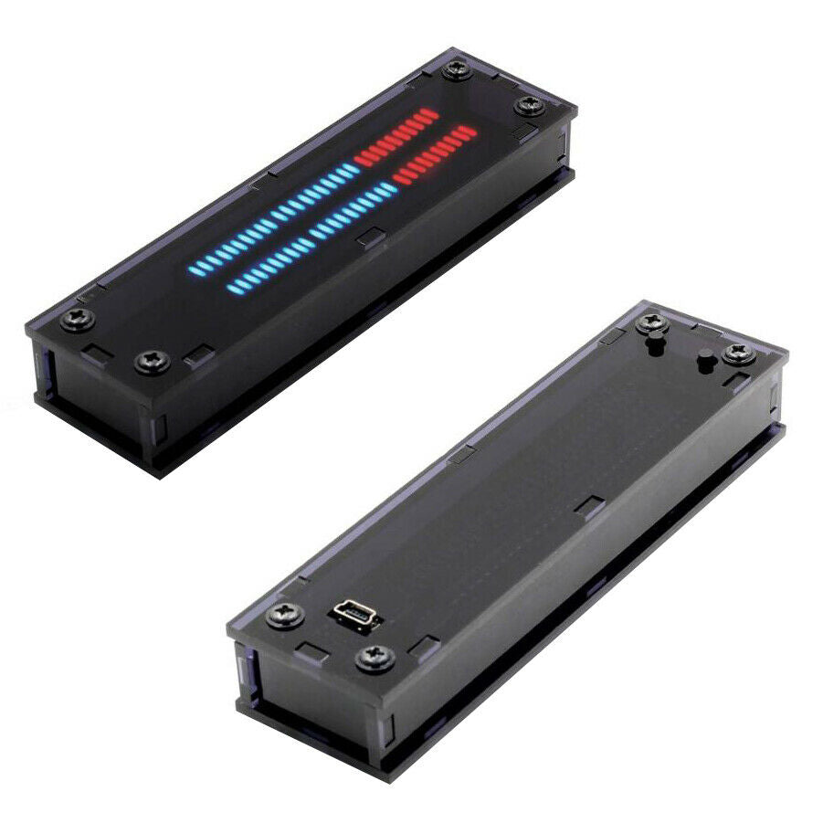 VHM-902 Mini Dual 30 Level Indicator VU Meter Stereo Amplifier Board with AGC M8