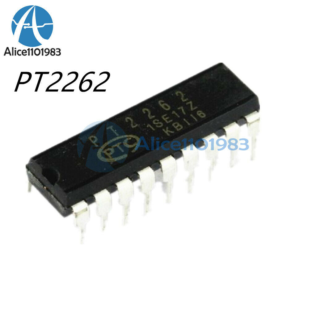 5Pcs PT2262 2262 DIP-18 Remote Control Encoder PTC IC NEW