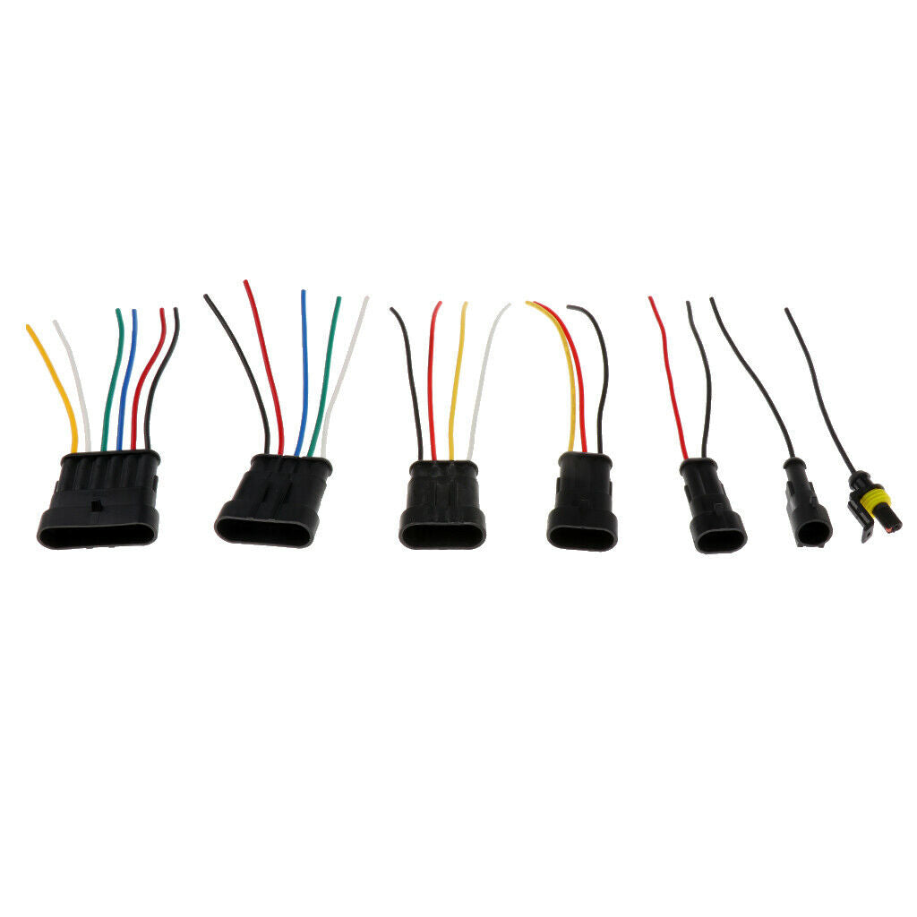 1pin 2pin 3pin 4pin 5pin 6pin Electrical Plug Set Connector 6pin Adapter With