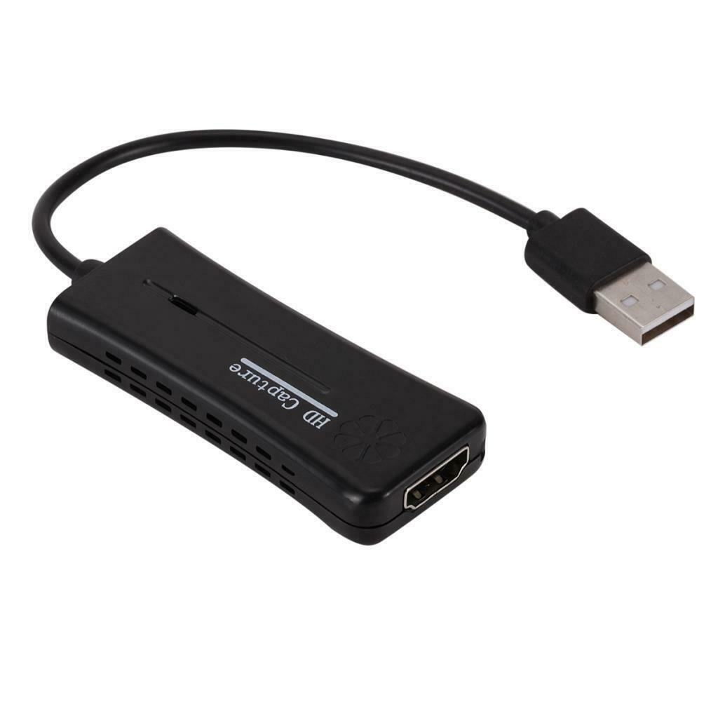 USB 2.0 to HDMI 1080P Video Capture Card Adapter For Game Video Live Stream