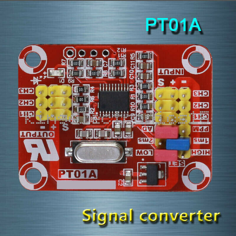 1X Pulse Signal To Analog Voltage/PWM Multifunction Servo Signal Converter