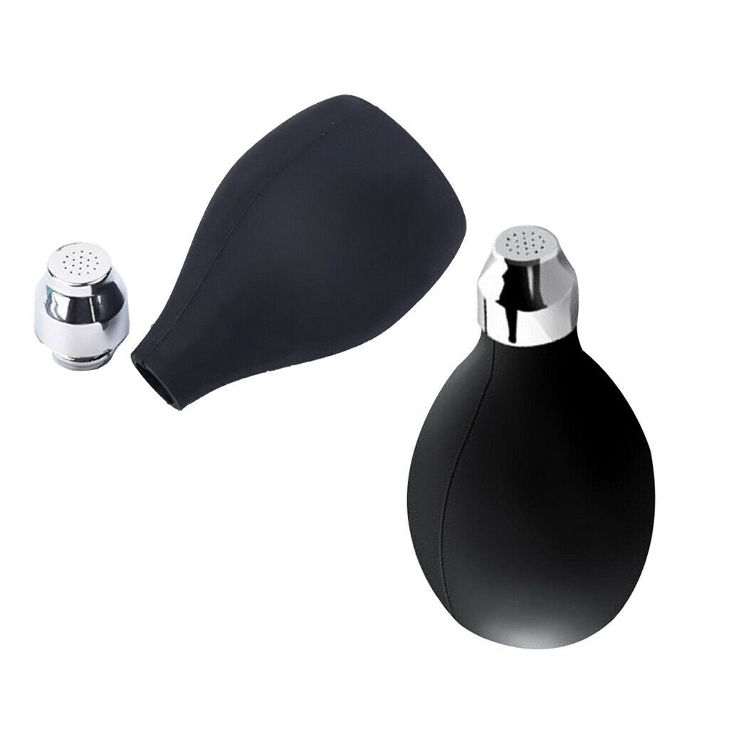 2pcs Silicone Talc Powder Blower Salon Powder Spray Bottle Haircut Styling