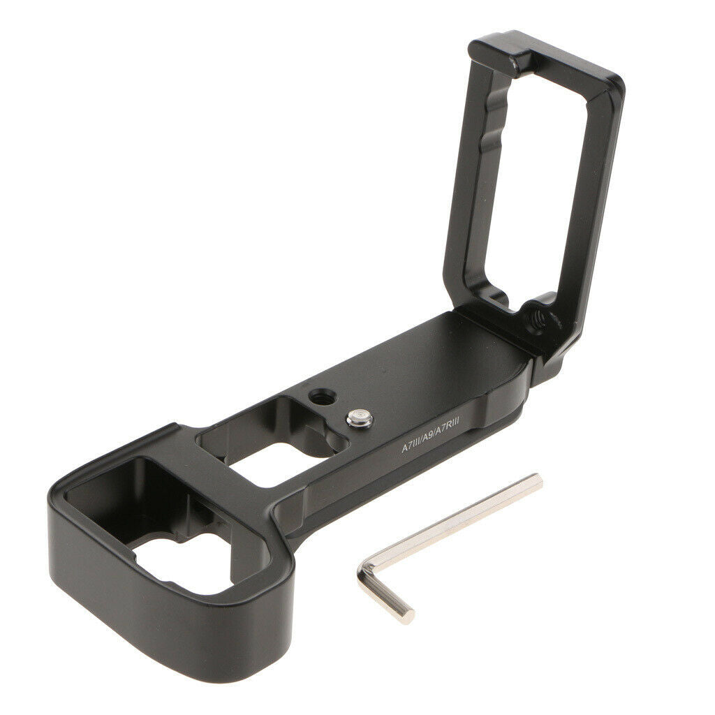 Vertical Shooting Hand Grip QR L Plate Bracket Holder for Sony A9 A7III A7R3
