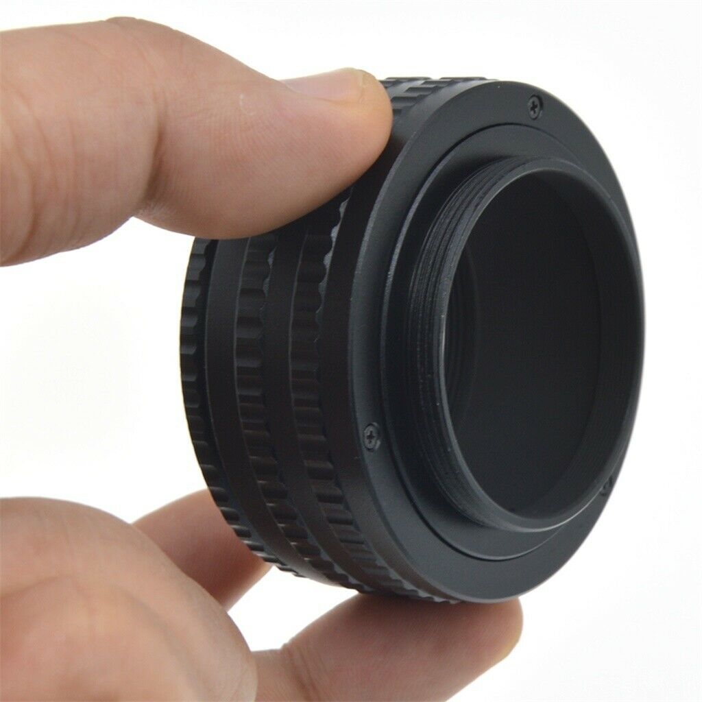 M42-M42 Lens Adjustable Focusing Helicoid 25-55mm for Sony A9 A7II A6500 NEX