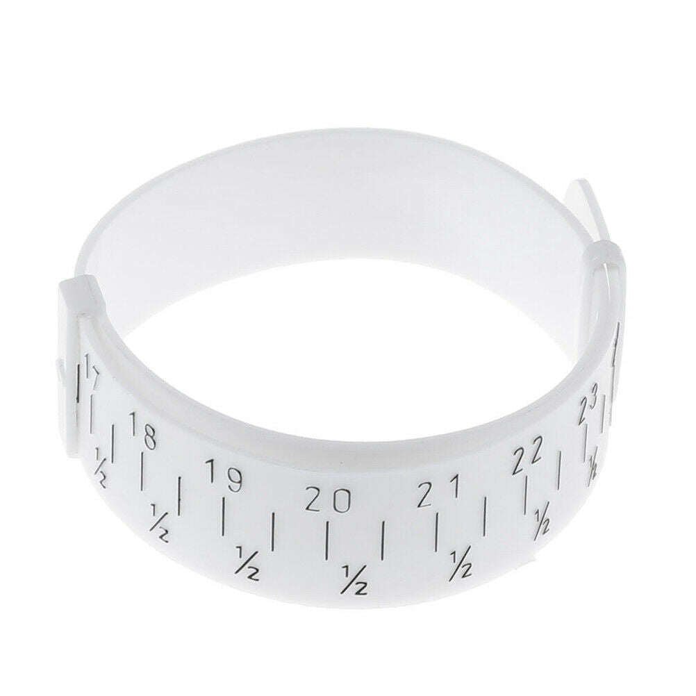 Bracelet sizerplastic wristband measuringtool bangle jewelry making gauge.l8