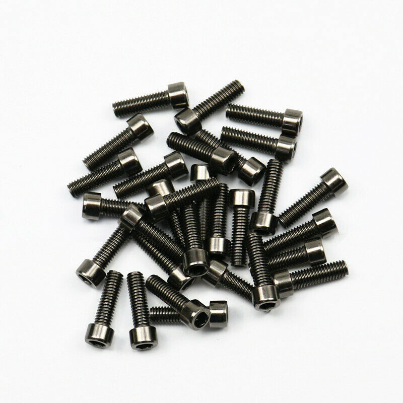 M6 30 pcs Titanium Fairing Body Top Hexagon Inner Hexangular Bolts Screw Motors