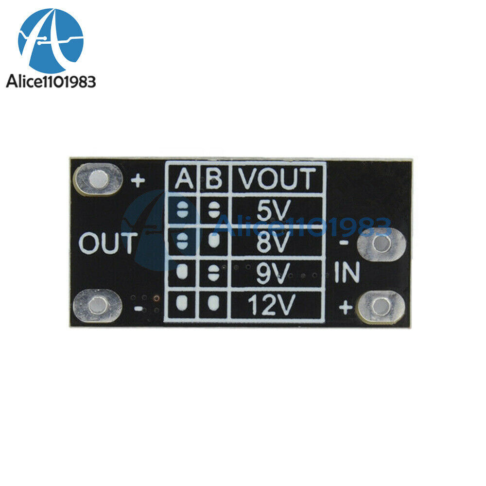 3V 3.3V 3.7V 5V 9V to 12V Mini DC-DC Step Up Converter Voltage Regulator Module