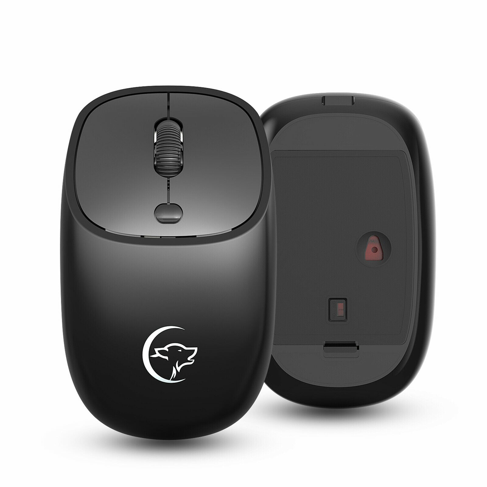 Portable 2.4G Wireless Gaming Mouse Rechargeable Mice for Desktop Laptop