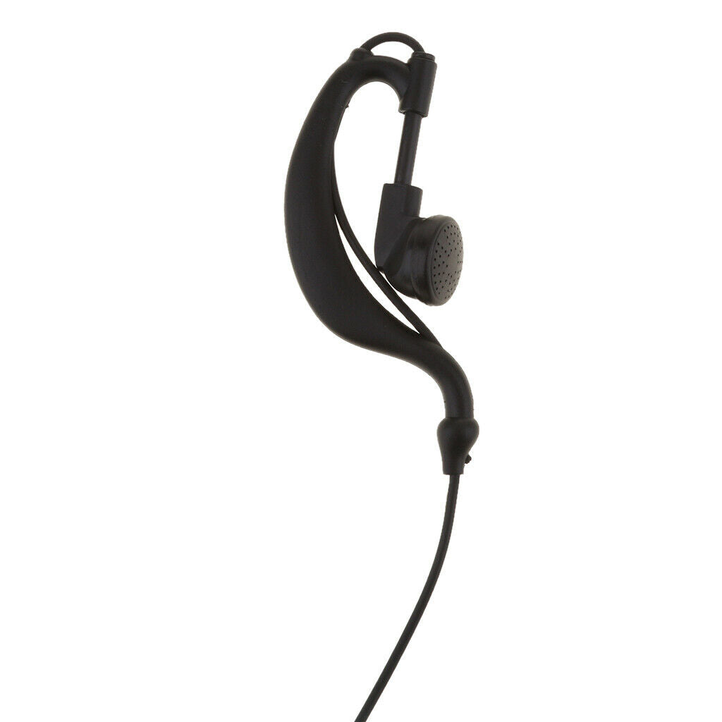 2pin Earhanger Headset with PTT for Baofeng Kenwood   Radio Walkie Talkie
