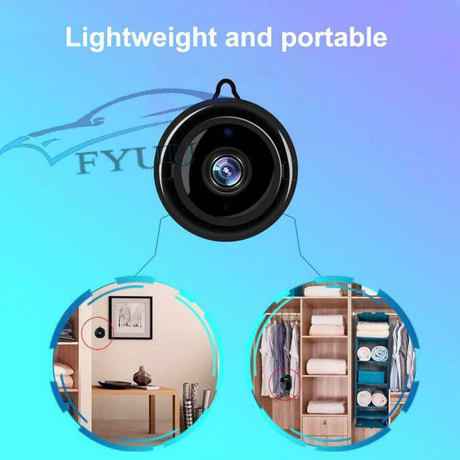 1080P Wireless IR WiFi CCTV Indoor/Outdoor HD MINI IP Camera CAM Home Security