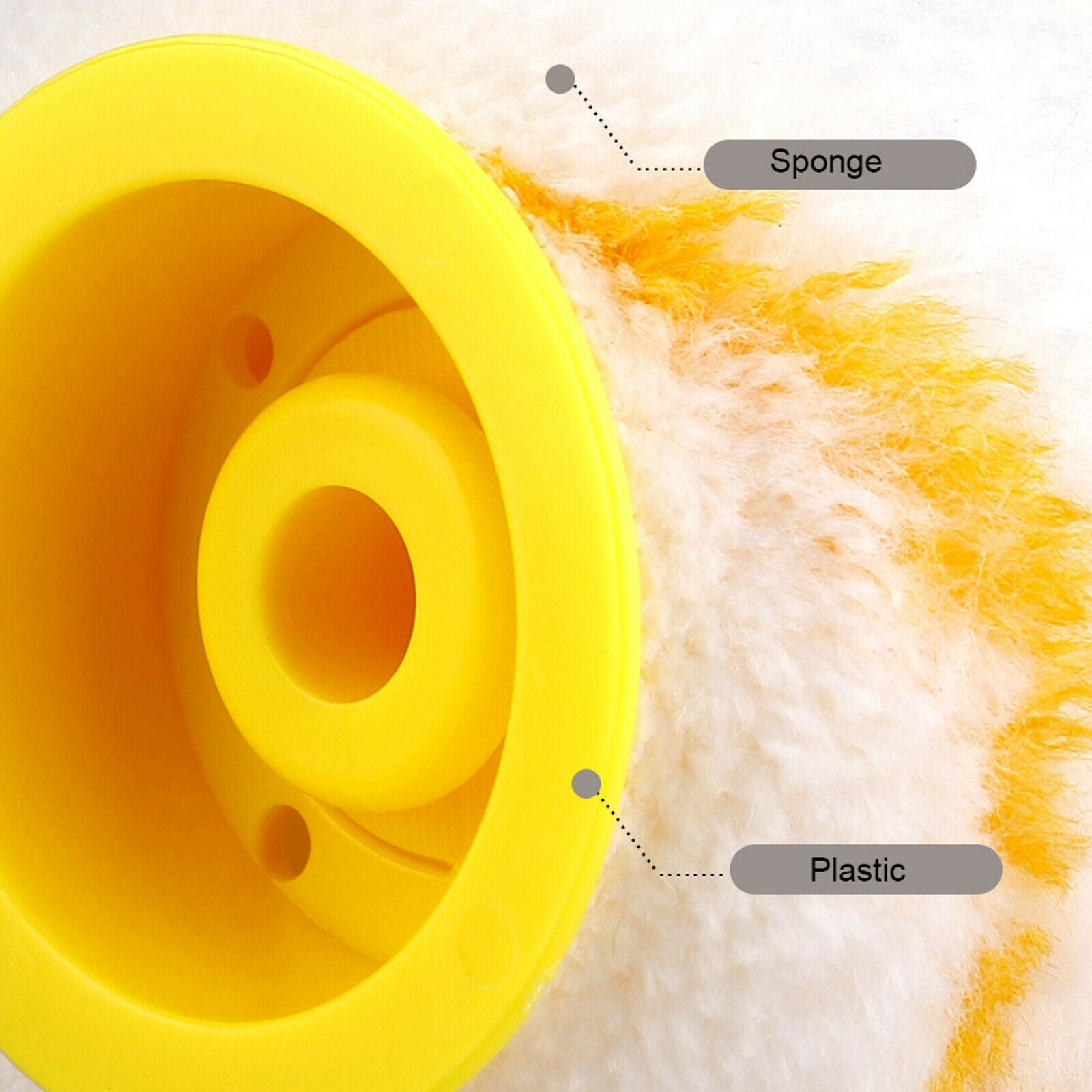 2x Multi-function Portable Clean-Cut Paint Roller Brush for Home Paint Brush