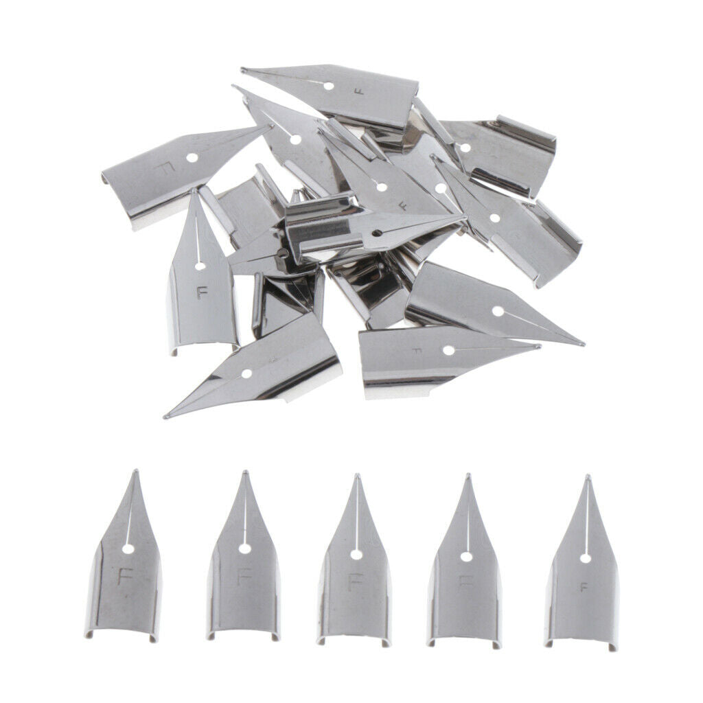 20 pieces 0.5 mm pen nibs replacement nibs for fountain pens