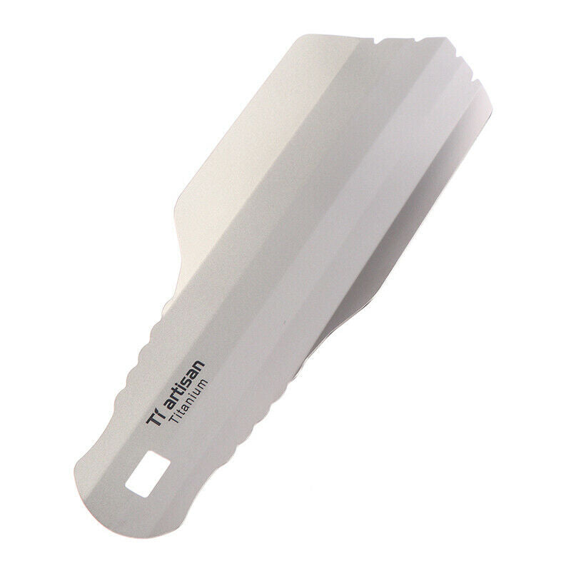 Pure Titanium Ultralight Backpacking Potty Trowel Outdoor Compact Poop Sho L FT