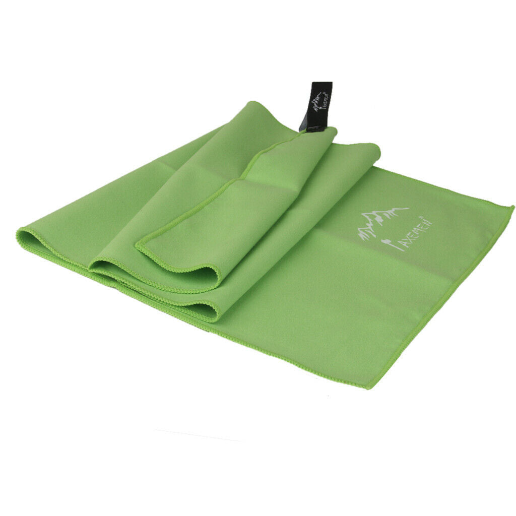 Outdoor Travel Camping Quick-Drying Towel Shower Bath Hiking Swimming green