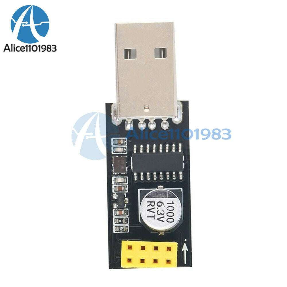 5PCS USB to ESP8266 Serial Wireless Wifi Module Developent Board Adapter