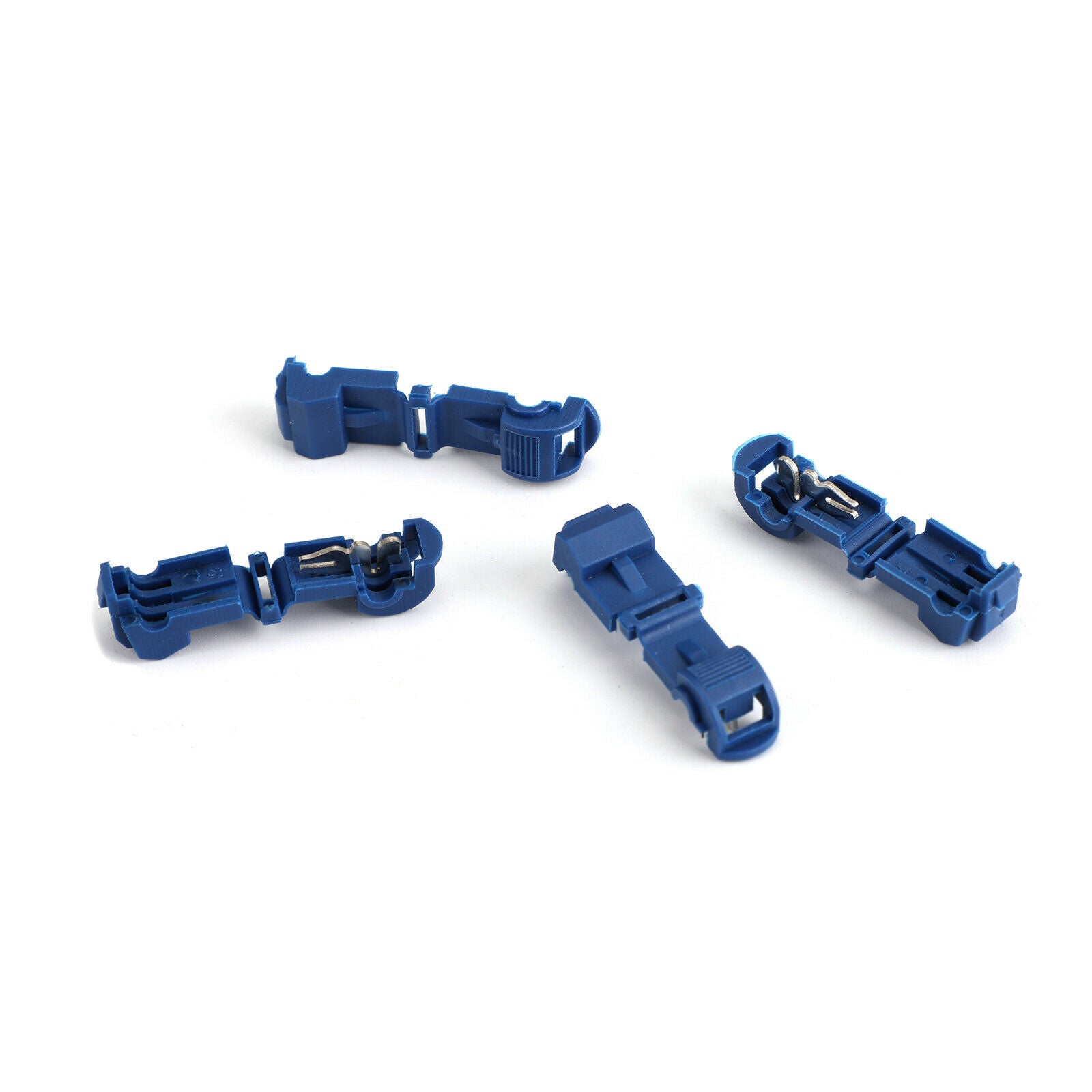 240pcs T Tap Quick Splice Connectors Male Disconnect Wire Crimp Terminals Kit CN