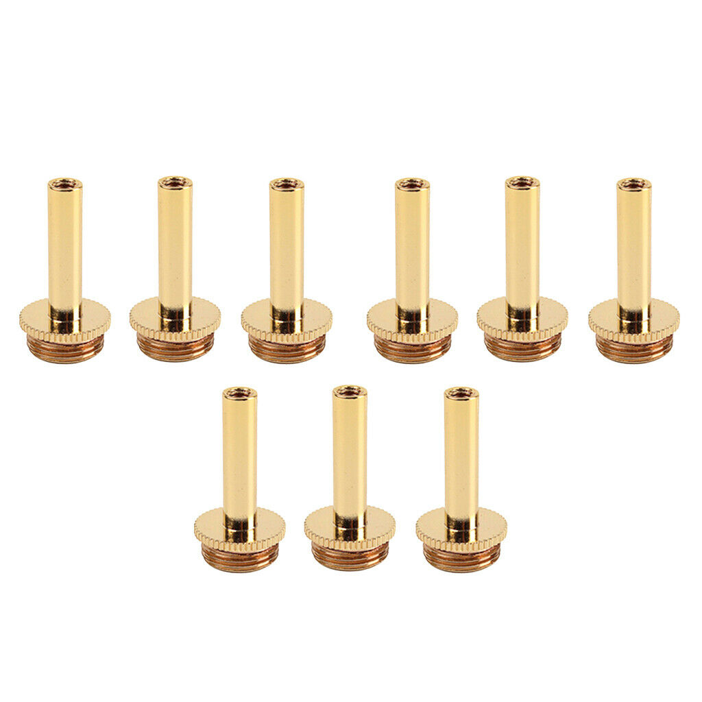 9 lot Trumpet Connecting Rod Piston Valve Key Screw Repair Parts 15x29mm